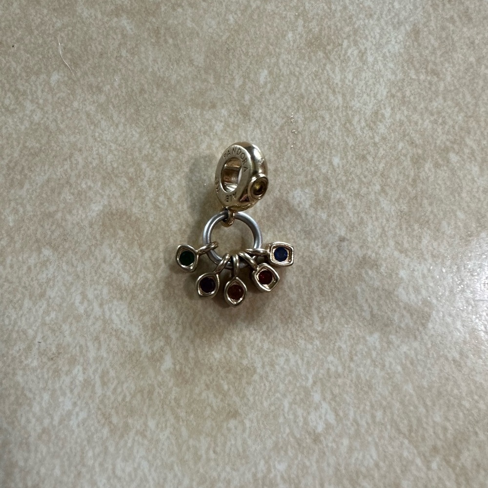 Authentic Marvel Infinity stone dangle charm